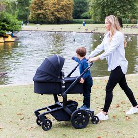 The buggy board is the perfect accessory